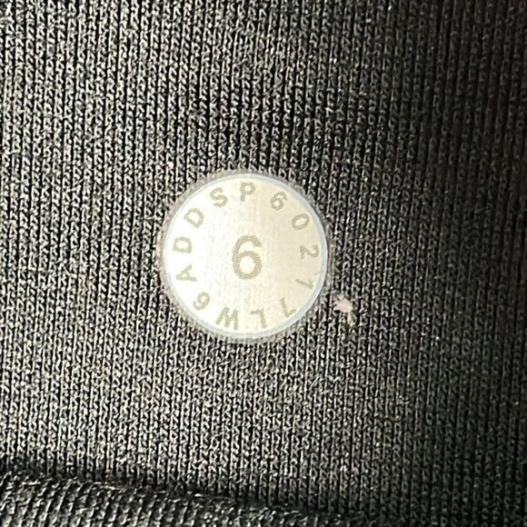 Lululemon Train Times Crop Leggings 17" Black Training Gym Work Out Sz 6 - Picture 13 of 13